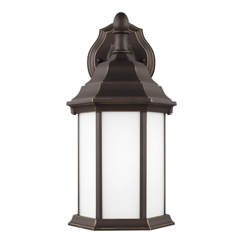 Generation Lighting 8338751-71 One Light Outdoor Wall Lantern, Antique Bronze