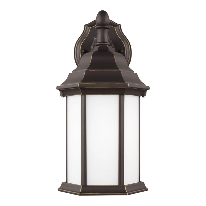 Generation Lighting 8338751-71 One Light Outdoor Wall Lantern, Antique Bronze