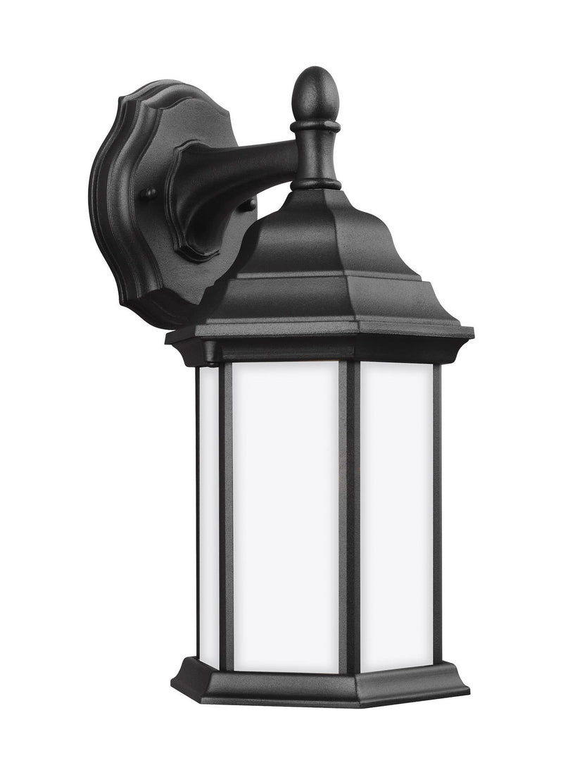 Generation Lighting 8338751EN3-12 One Light Outdoor Wall Lantern, Black