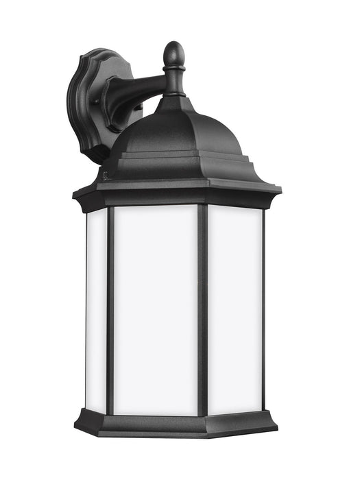 Generation Lighting 8438751-12 One Light Outdoor Wall Lantern, Black