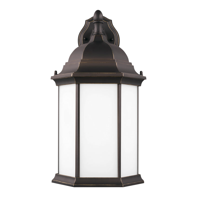 Generation Lighting 8438751-71 One Light Outdoor Wall Lantern, Antique Bronze