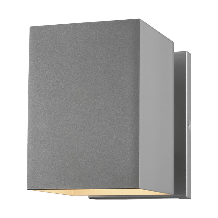Visual Comfort Studio 8531701-753 One Light Outdoor Wall Lantern, Painted Brushed Nickel