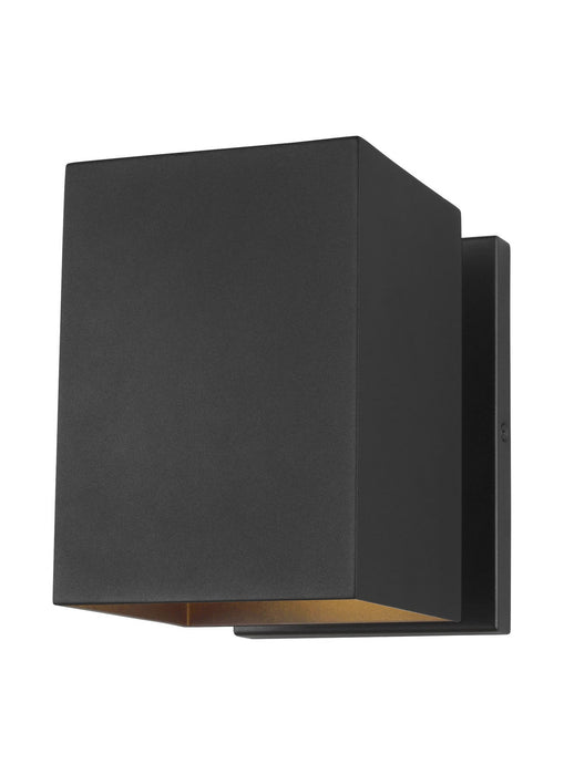 Visual Comfort Studio 8531701EN3-12 One Light Outdoor Wall Lantern, Black
