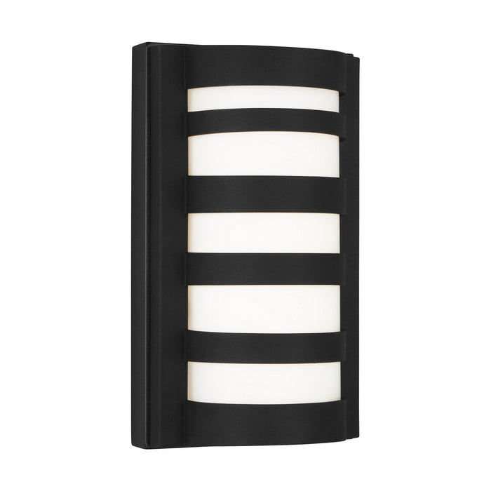 Generation Lighting 8543193S-12 LED Outdoor Wall Lantern, Black