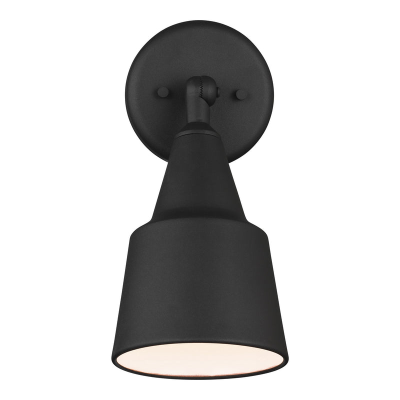 Generation Lighting 8560701-12 One Light Flood Light, Black