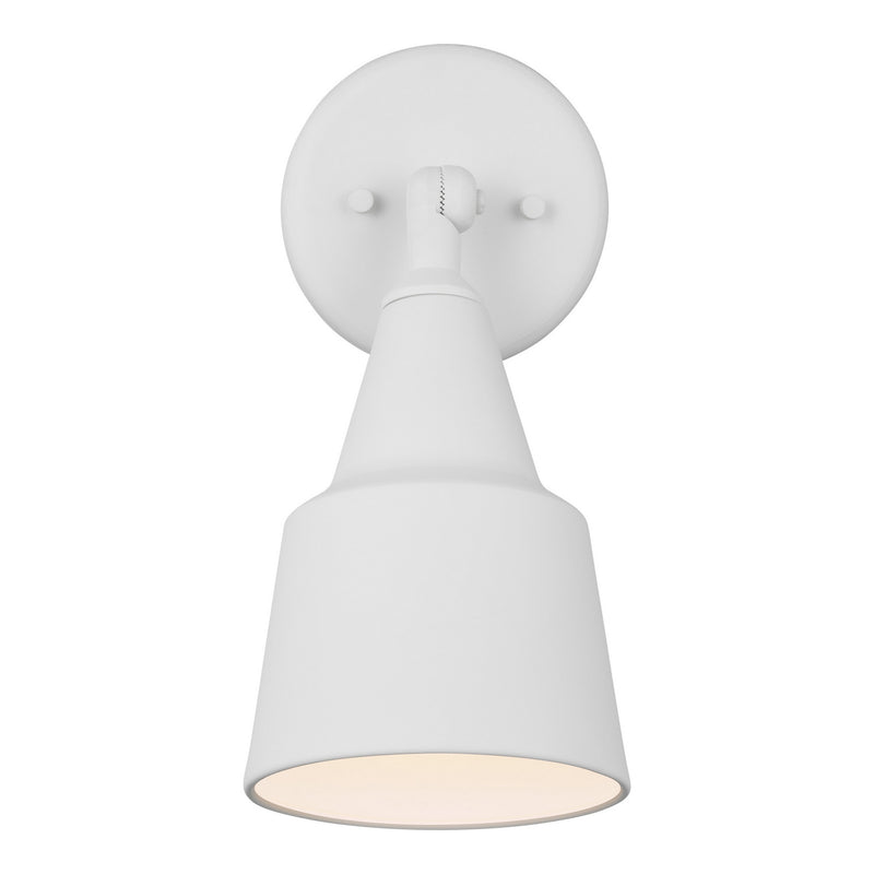 Generation Lighting 8560701-15 One Light Flood Light, White