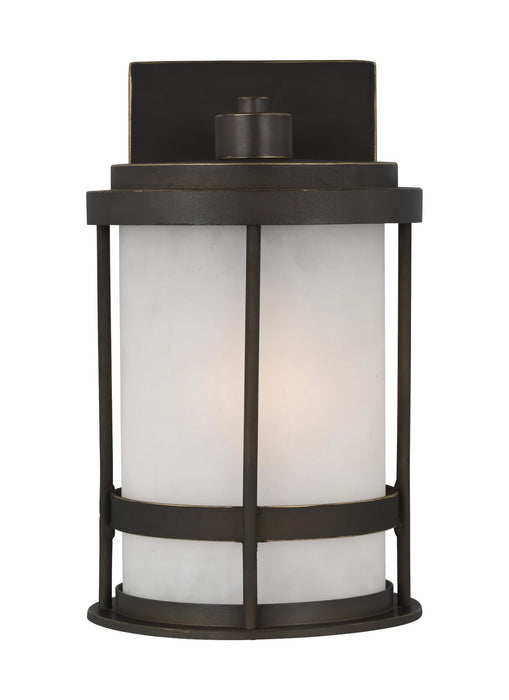 Generation Lighting 8590901EN3-71 One Light Outdoor Wall Lantern, Antique Bronze