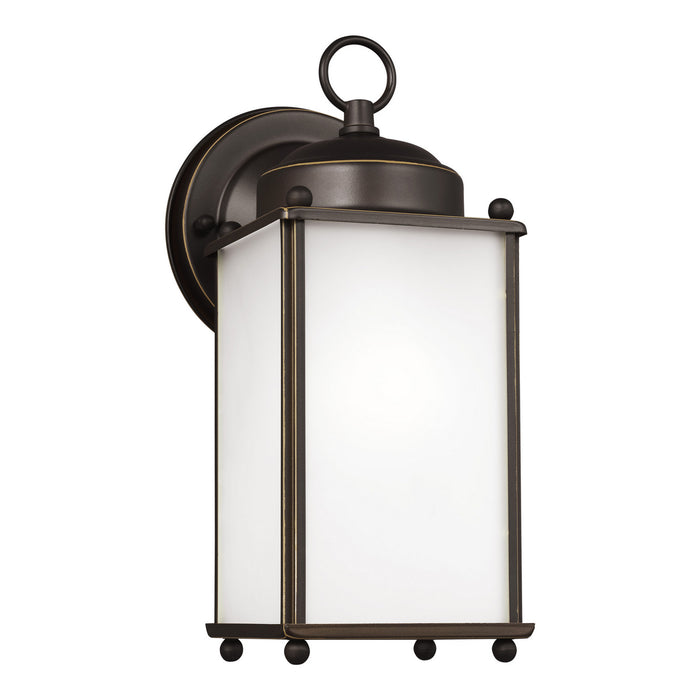 Generation Lighting 8593001-71 One Light Outdoor Wall Lantern, Antique Bronze