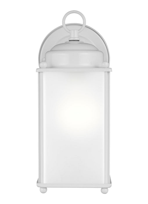 Generation Lighting 8593001EN3-15 One Light Outdoor Wall Lantern, White