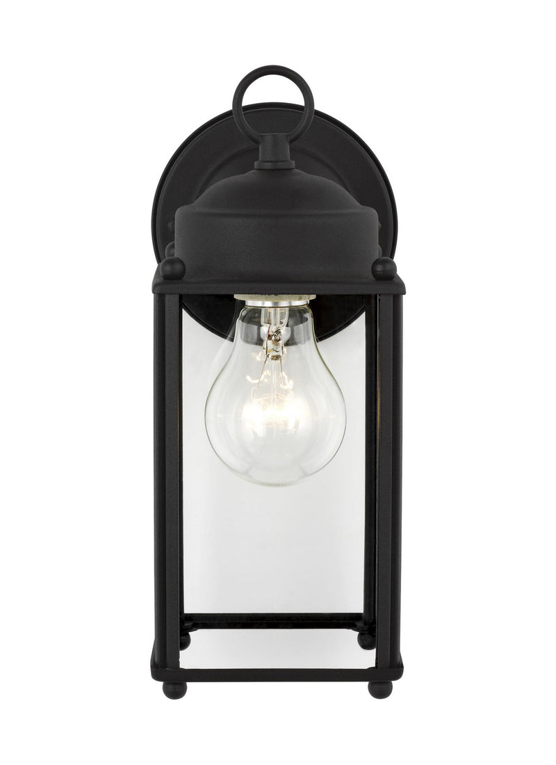 Generation Lighting 8593-12 One Light Outdoor Wall Lantern, Black