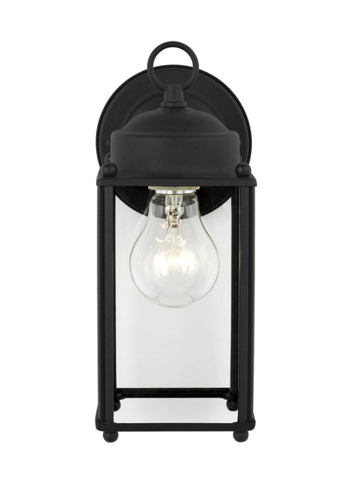 Generation Lighting 8593-12 One Light Outdoor Wall Lantern, Black
