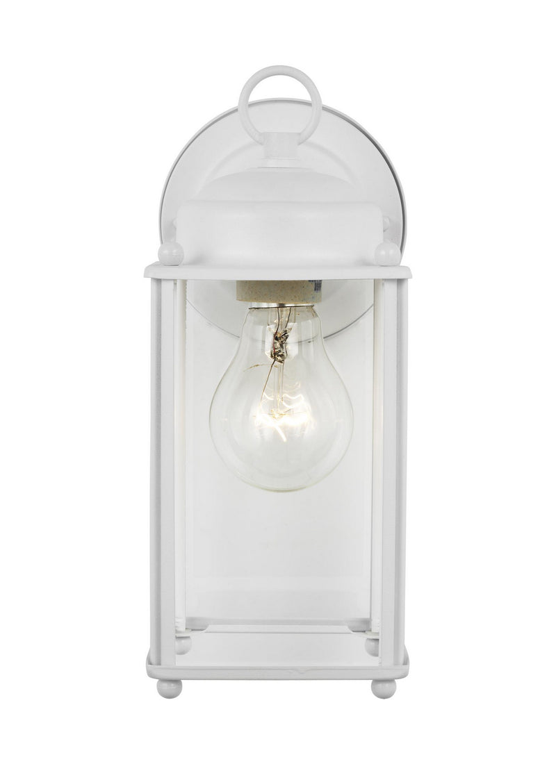 Generation Lighting 8593-15 One Light Outdoor Wall Lantern, White