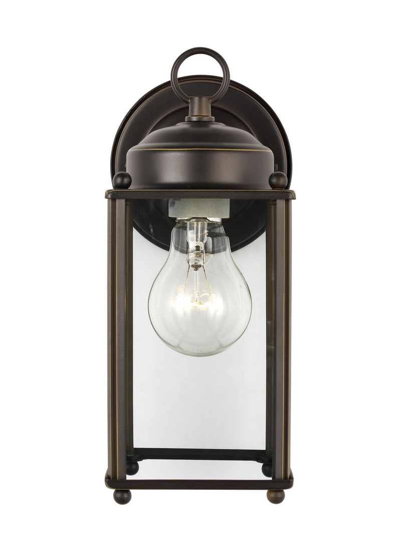 Generation Lighting 8593-71 One Light Outdoor Wall Lantern, Antique Bronze