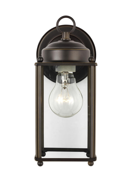 Generation Lighting 8593-71 One Light Outdoor Wall Lantern, Antique Bronze