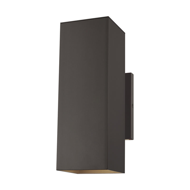 Visual Comfort Studio 8631702-10 Two Light Outdoor Wall Lantern, Bronze