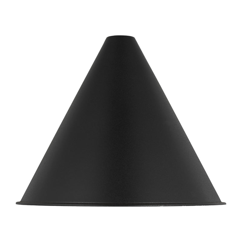 Generation Lighting 8638501-12 One Light Outdoor Wall Lantern, Black