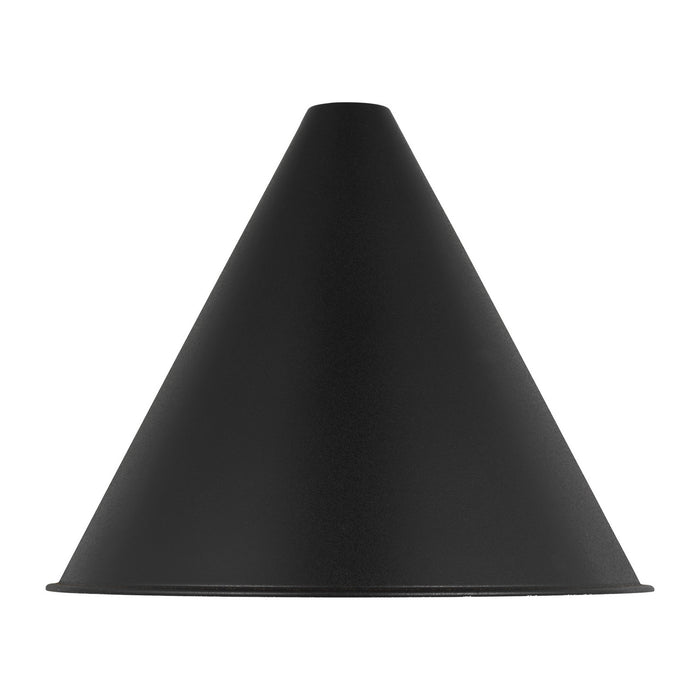 Generation Lighting 8638501-12 One Light Outdoor Wall Lantern, Black