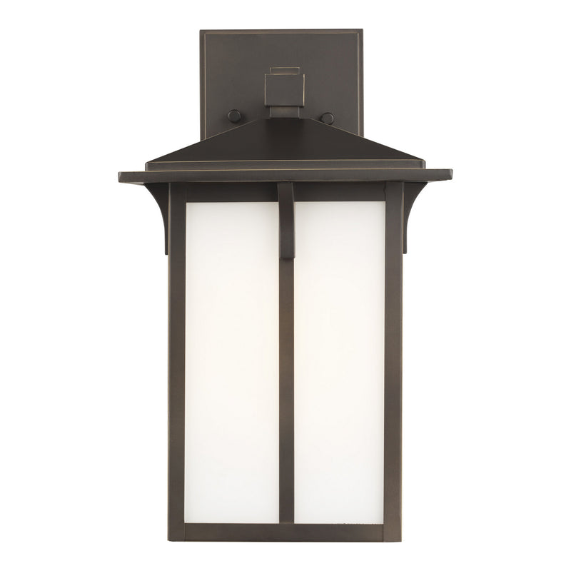 Generation Lighting 8652701-71 One Light Outdoor Wall Lantern, Antique Bronze