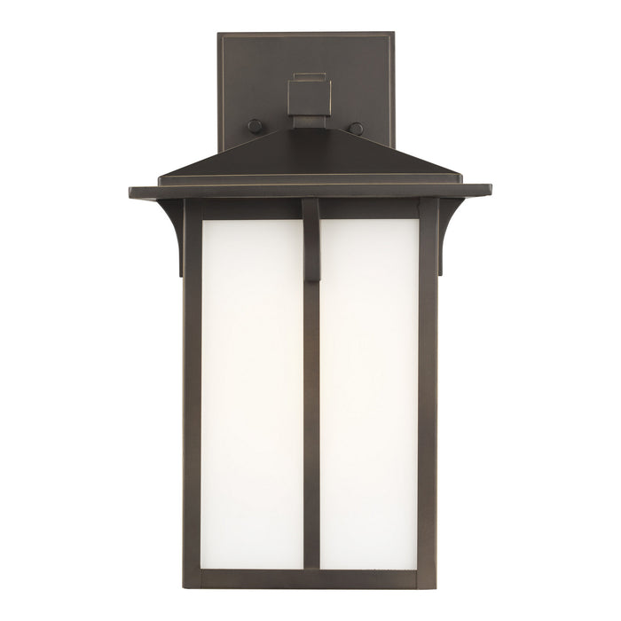 Generation Lighting 8652701-71 One Light Outdoor Wall Lantern, Antique Bronze