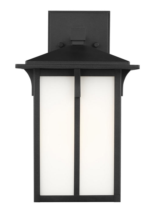 Generation Lighting 8652701EN3-12 One Light Outdoor Wall Lantern, Black