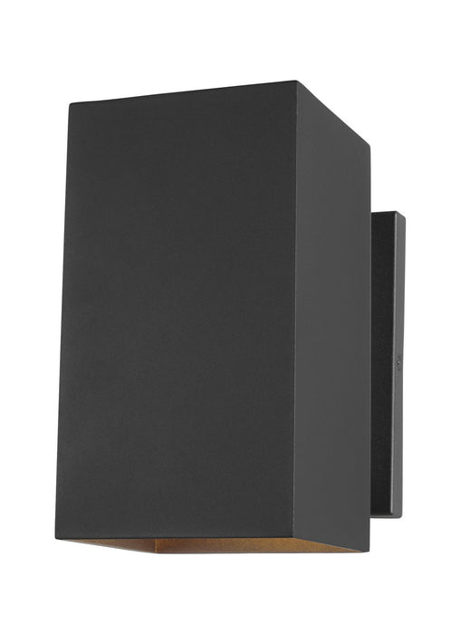 Visual Comfort Studio 8731701EN3-12 One Light Outdoor Wall Lantern, Black
