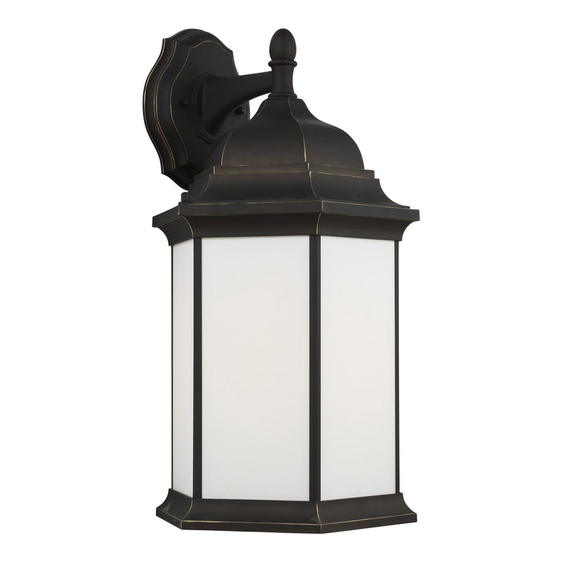 Generation Lighting 8738751-71 One Light Outdoor Wall Lantern, Antique Bronze