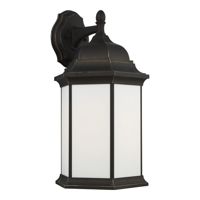Generation Lighting 8738751-71 One Light Outdoor Wall Lantern, Antique Bronze