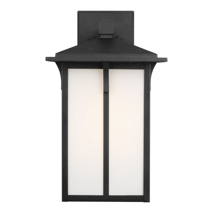 Generation Lighting 8752701-12 One Light Outdoor Wall Lantern, Black