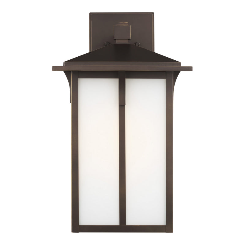 Generation Lighting 8752701-71 One Light Outdoor Wall Lantern, Antique Bronze