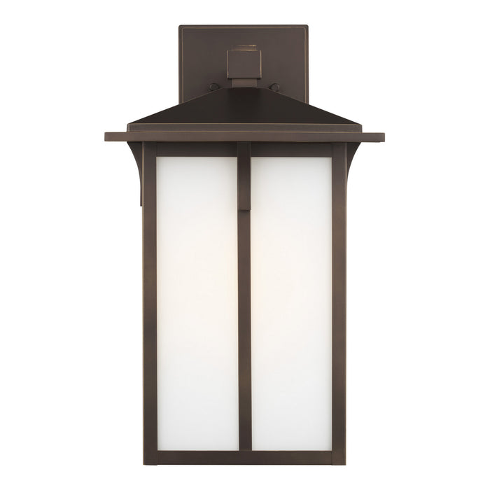 Generation Lighting 8752701-71 One Light Outdoor Wall Lantern, Antique Bronze