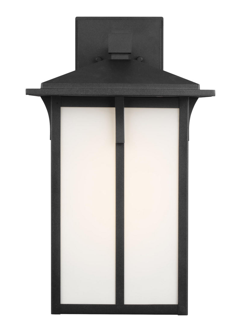 Generation Lighting 8752701EN3-12 One Light Outdoor Wall Lantern, Black