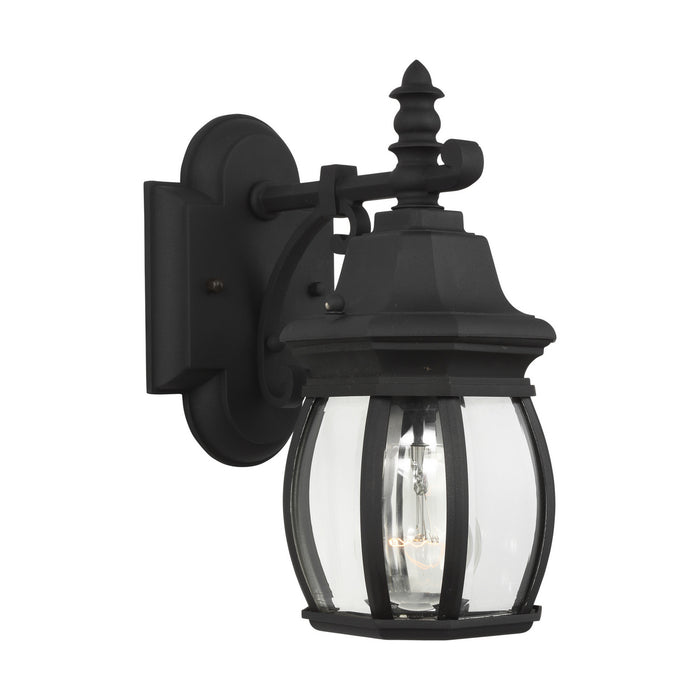 Generation Lighting 88203-12 One Light Outdoor Wall Lantern, Black