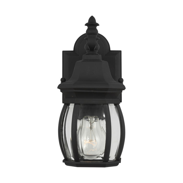 Generation Lighting 88203-12 One Light Outdoor Wall Lantern, Black