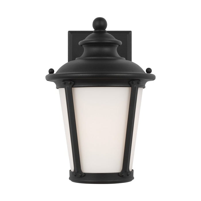 Generation Lighting 88240-12 One Light Outdoor Wall Lantern, Black