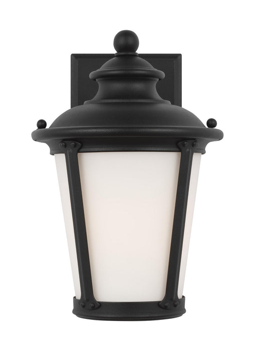 Generation Lighting 88240EN3-12 One Light Outdoor Wall Lantern, Black