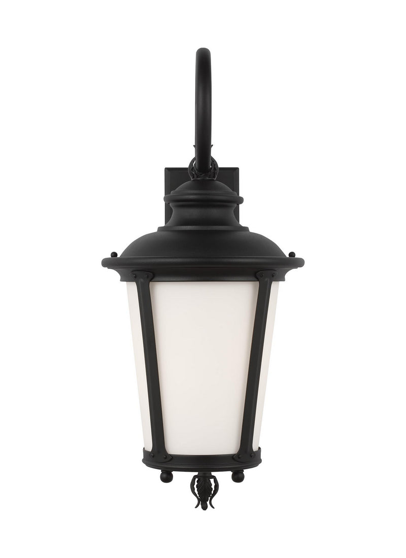 Generation Lighting 88242EN3-12 One Light Outdoor Wall Lantern, Black