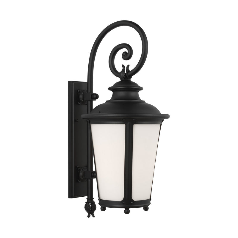 Generation Lighting 88243-12 One Light Outdoor Wall Lantern, Black