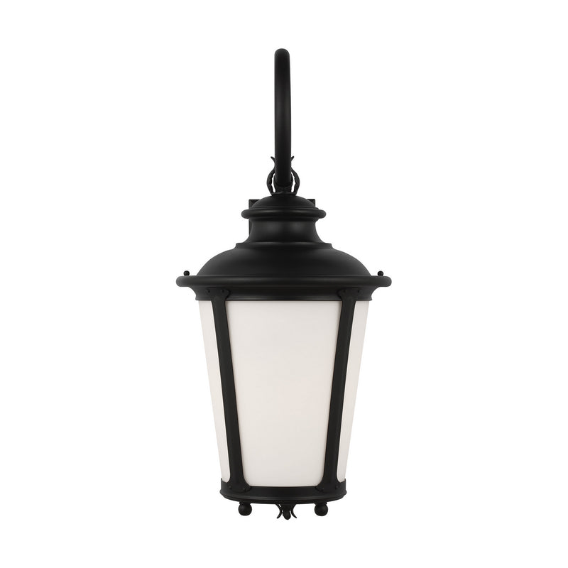 Generation Lighting 88243-12 One Light Outdoor Wall Lantern, Black