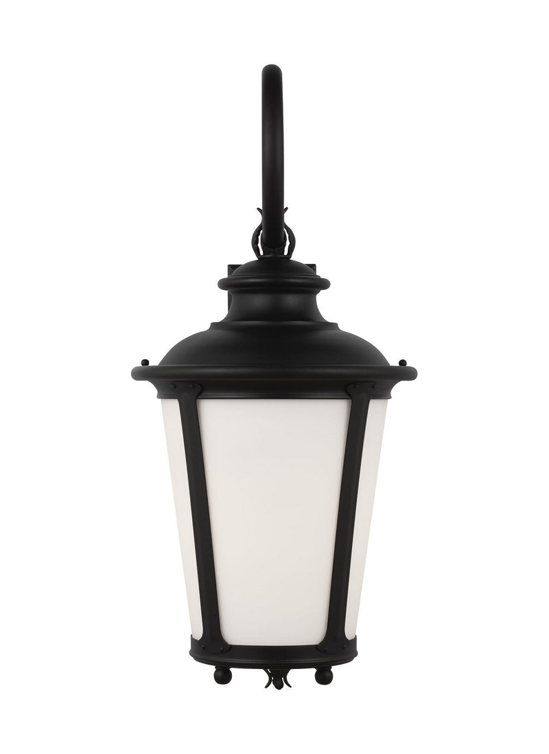 Generation Lighting 88243EN3-12 One Light Outdoor Wall Lantern, Black