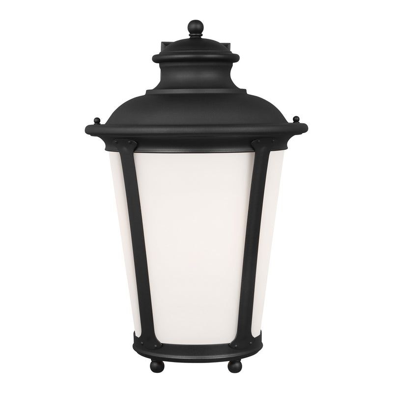 Generation Lighting 88244-12 One Light Outdoor Wall Lantern, Black