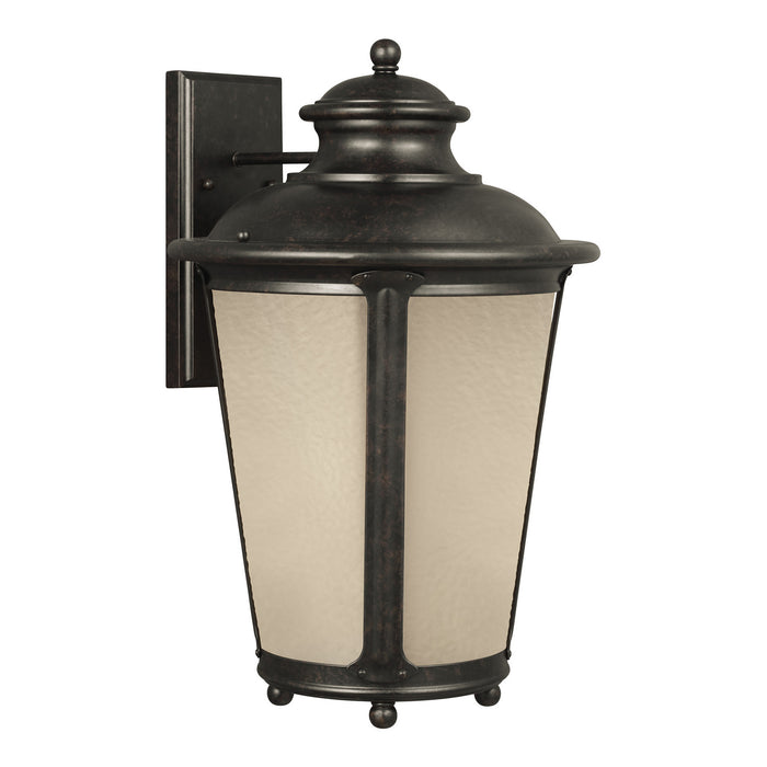 Generation Lighting 88244-780 One Light Outdoor Wall Lantern, Burled Iron