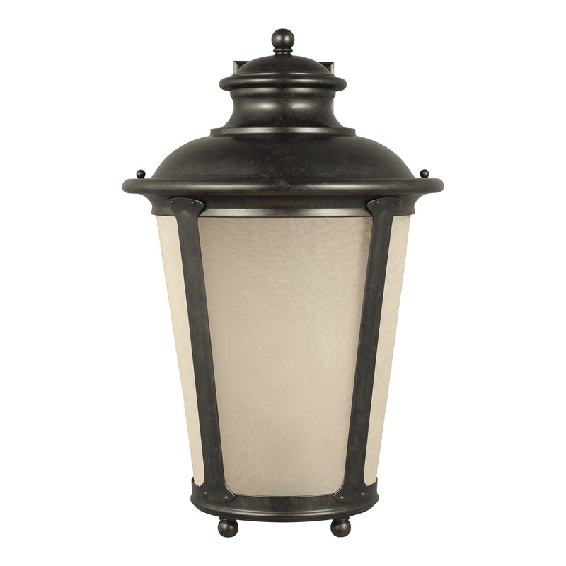 Generation Lighting 88244-780 One Light Outdoor Wall Lantern, Burled Iron