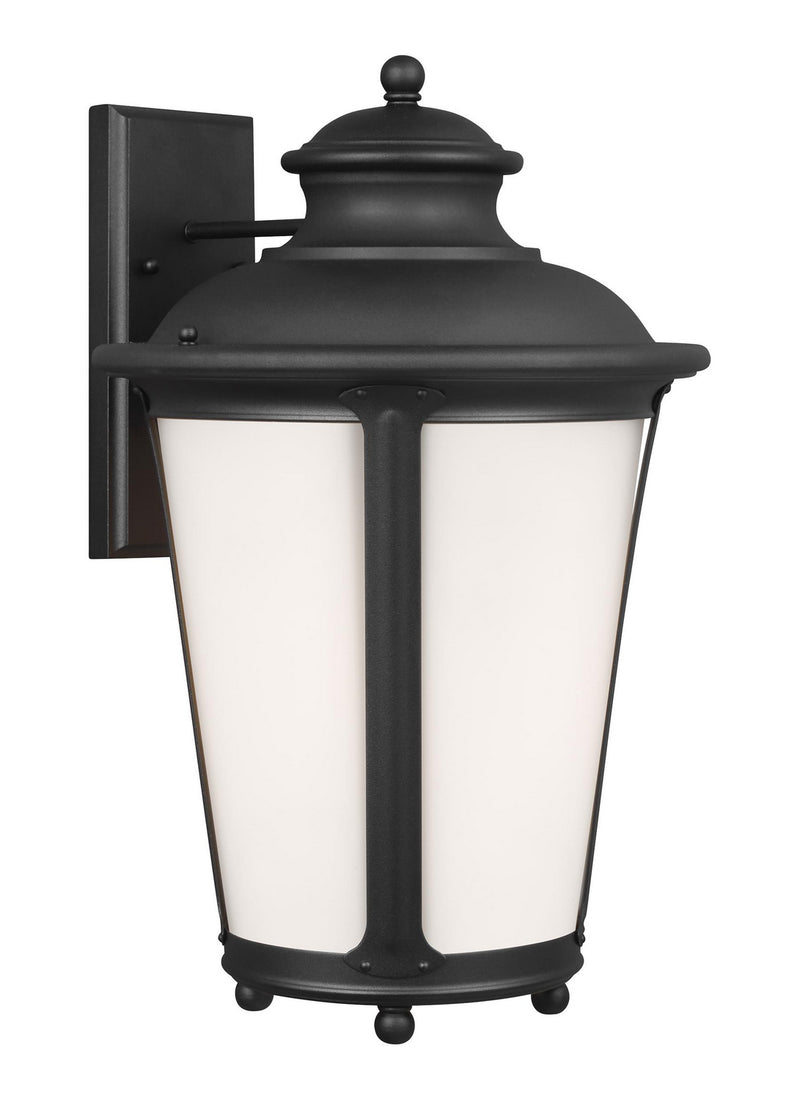 Generation Lighting 88244EN3-12 One Light Outdoor Wall Lantern, Black