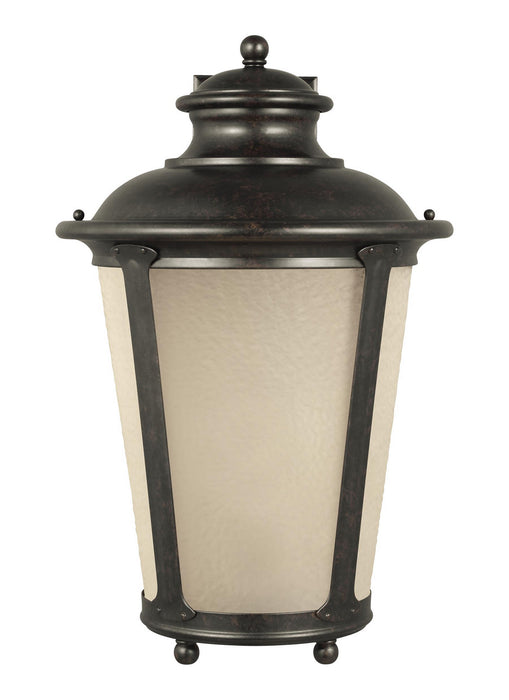 Generation Lighting 88244EN3-780 One Light Outdoor Wall Lantern, Burled Iron