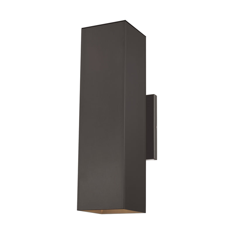 Visual Comfort Studio 8831702-10 Two Light Outdoor Wall Lantern, Bronze