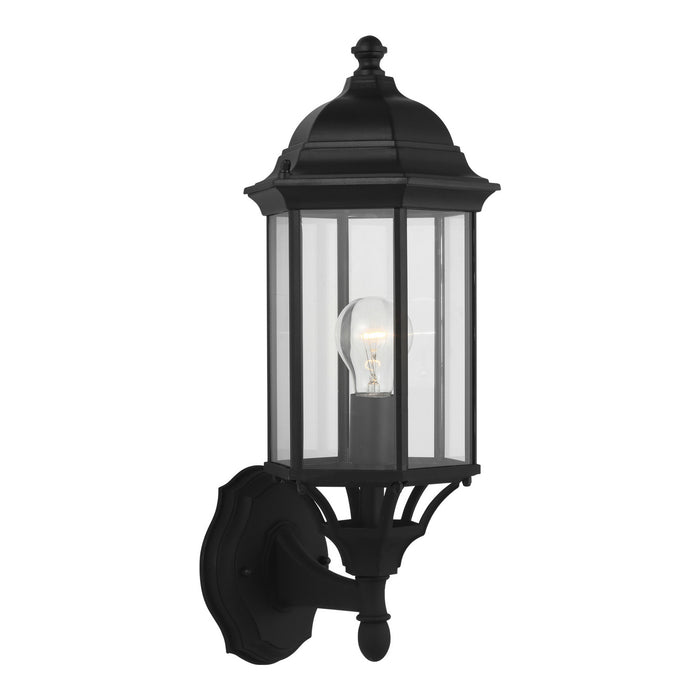 Generation Lighting 8838701-12 One Light Outdoor Wall Lantern, Black