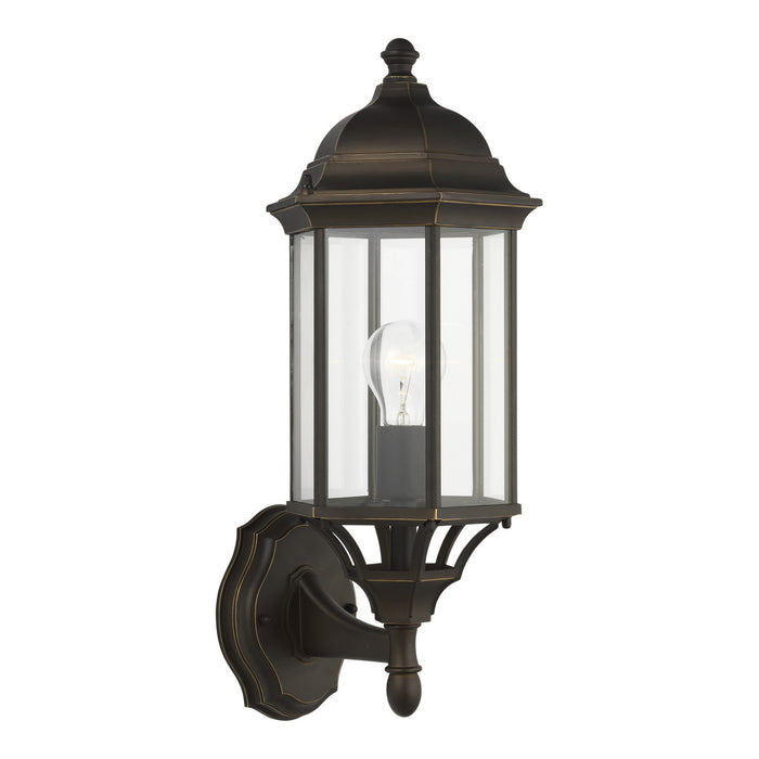 Generation Lighting 8838701-71 One Light Outdoor Wall Lantern, Antique Bronze