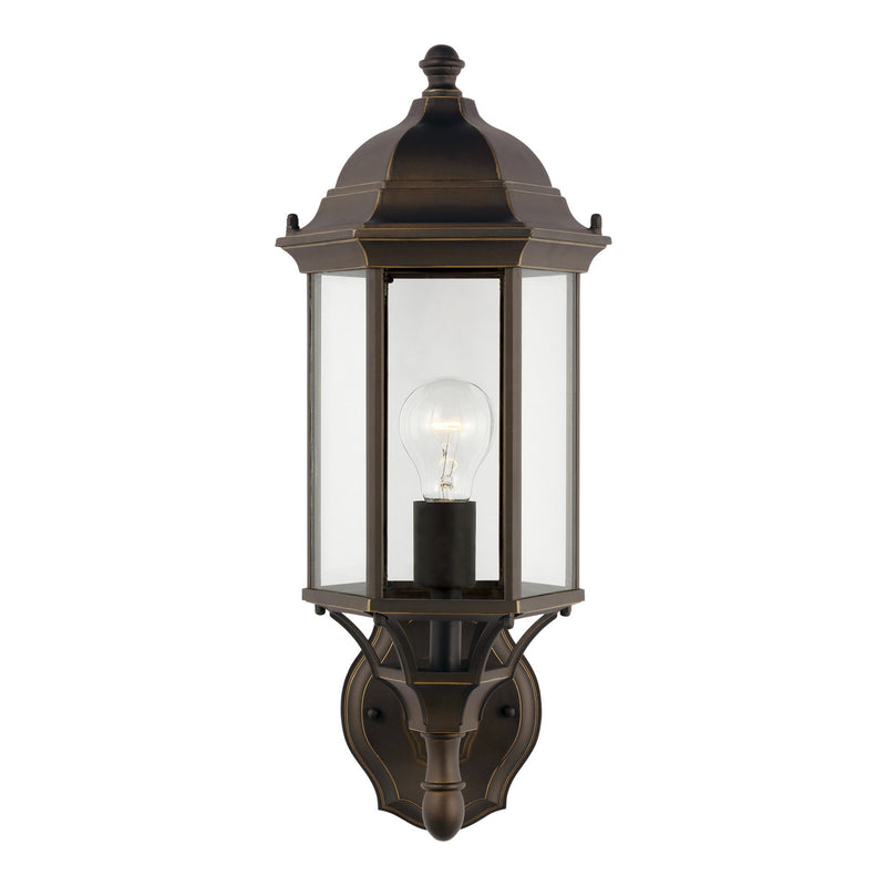 Generation Lighting 8838701-71 One Light Outdoor Wall Lantern, Antique Bronze