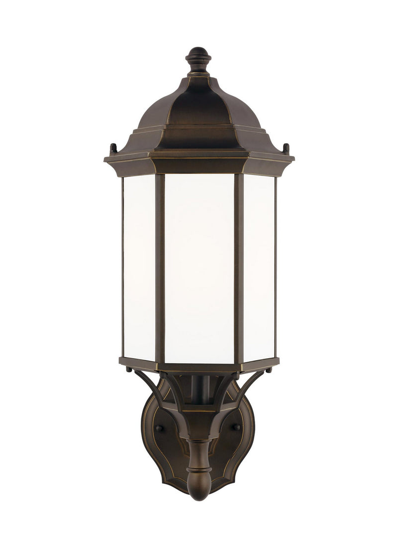 Generation Lighting 8838751-71 One Light Outdoor Wall Lantern, Antique Bronze