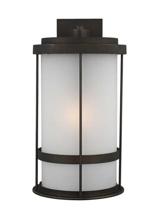 Generation Lighting 8890901EN3-71 One Light Outdoor Wall Lantern, Antique Bronze